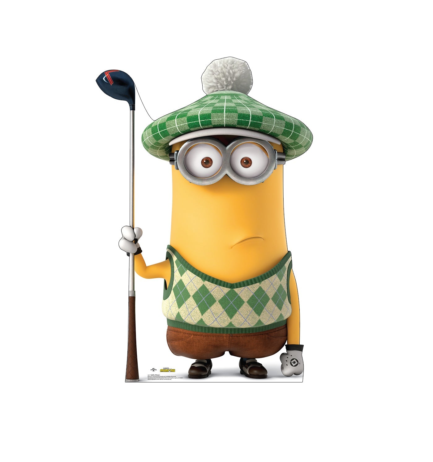 Golfer Minion (The Minions) Cardboard Cutout