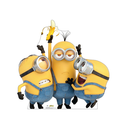 Stuart, Kevin & Bob (The Minions) Cardboard Cutout