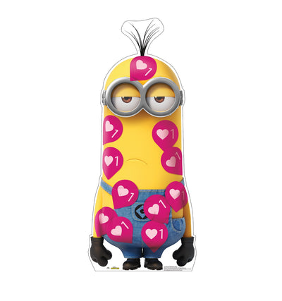 Kevin Valentines Day Minion Cardboard Cutout