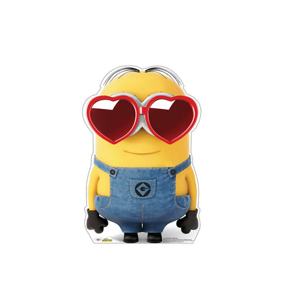 Bob Heart Sunglasses Minions Cardboard Cutout
