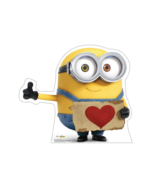 Bob Looking for Love Minions Cardboard Cutout