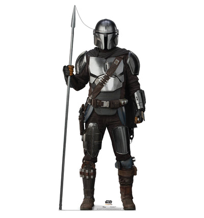 The Mandalorian with Spear (The Mandalorian Season 2) Cardboard Cutout
