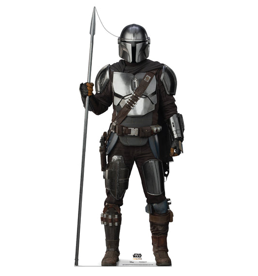 The Mandalorian with Spear (The Mandalorian Season 2) Cardboard Cutout