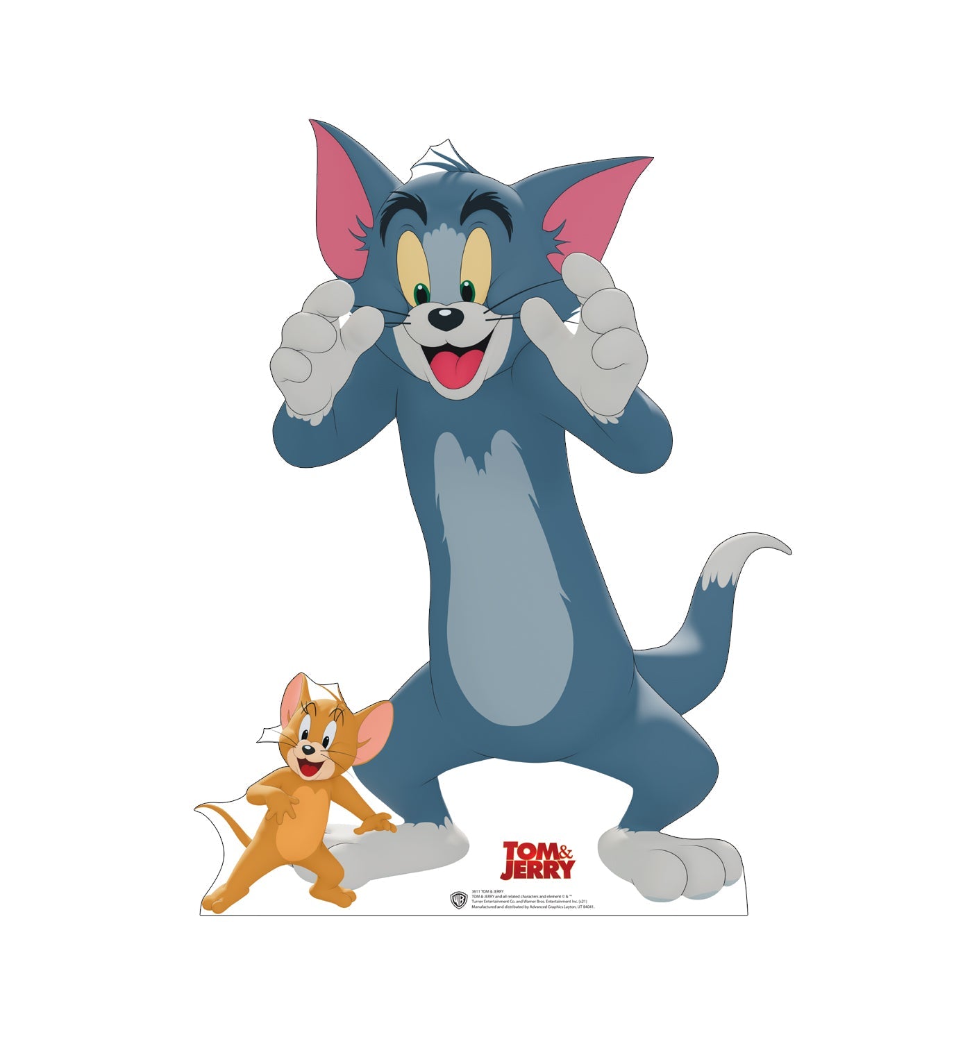 Tom & Jerry (Tom & Jerry Movie) Cardboard Cutout