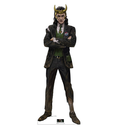 Loki Horns (Loki) Cardboard Cutout