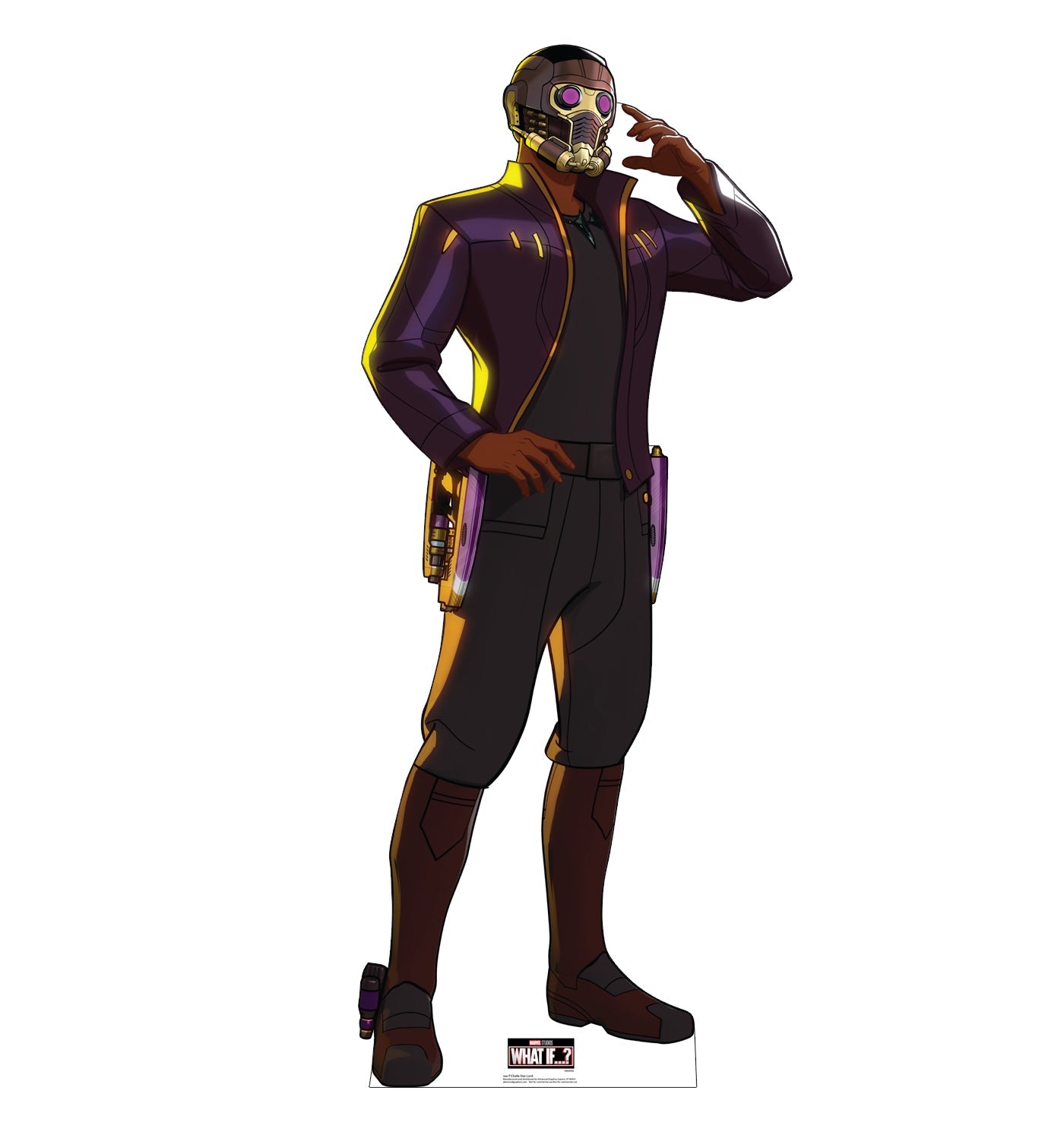 T'Challa Star-Lord (Marvel's What If?) Cardboard Cutout