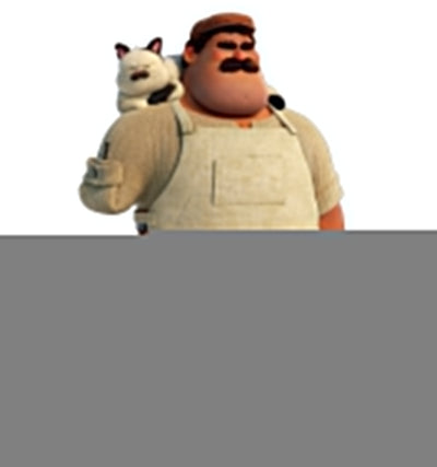 Massimo and Machiavelli (Disney/Pixar Luca) Cardboard Cutout