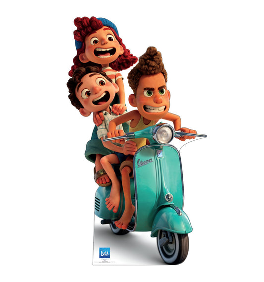 Luca, Alberto and Giulia (Disney/Pixar Luca) Cardboard Cutout