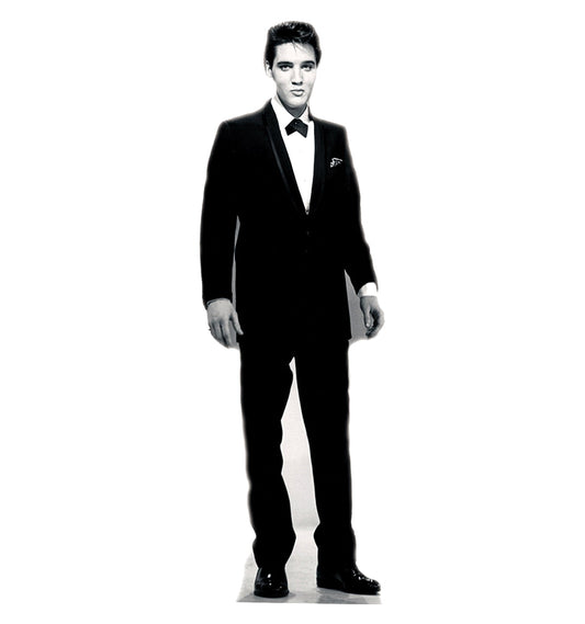 Elvis Presley Tuxedo -TALKING Cardboard Cutout