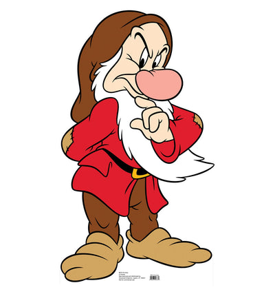 Grumpy (Snow White) Cardboard Cutout