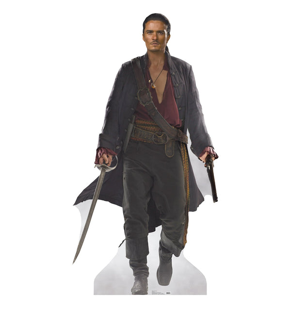 Will Turner (At Worlds End) Cardboard Cutout