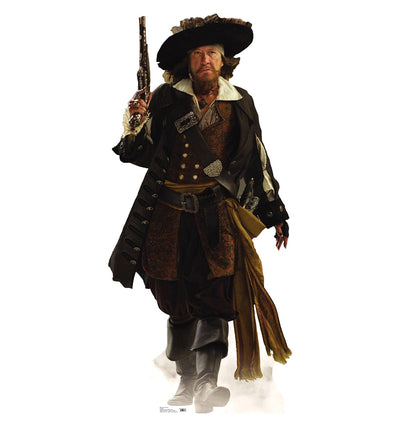 Capt Barbossa (At Worlds End) Cardboard Cutout