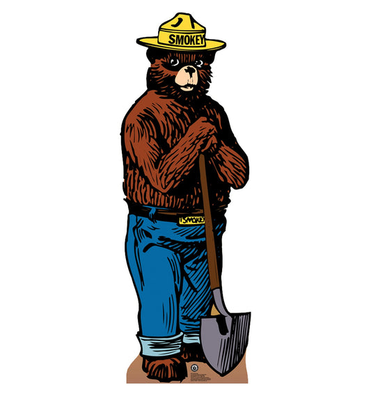 Smokey the Bear Cardboard Cutout
