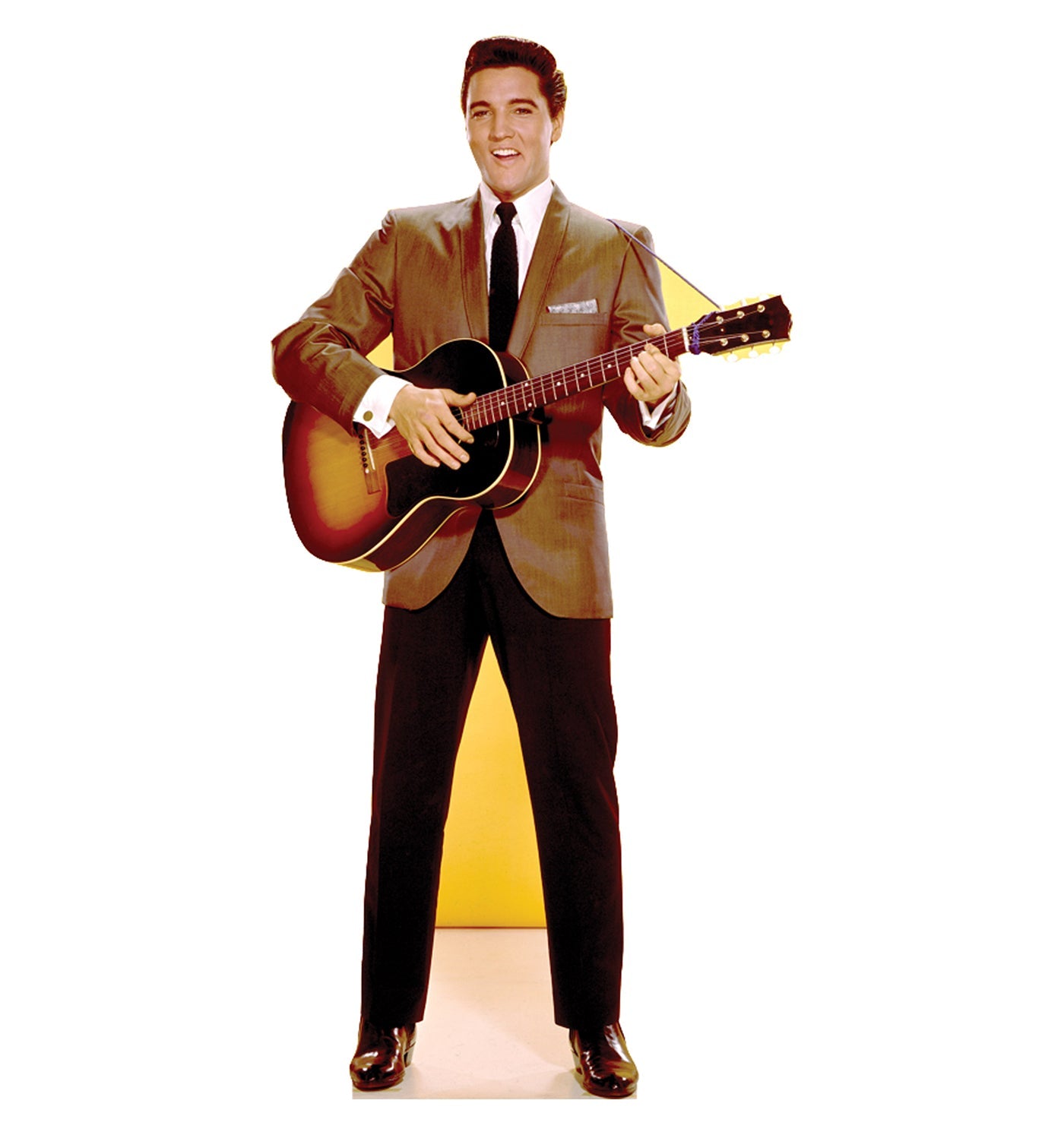 Elvis Sportscoat Guitar Cardboard Cutout