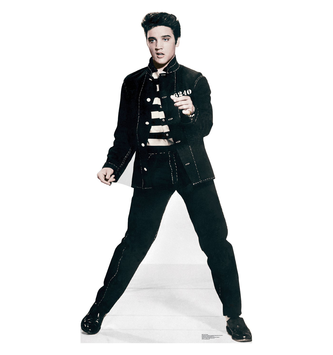 Elvis - Jailhouse Rock - TALKING Cardboard Cutout