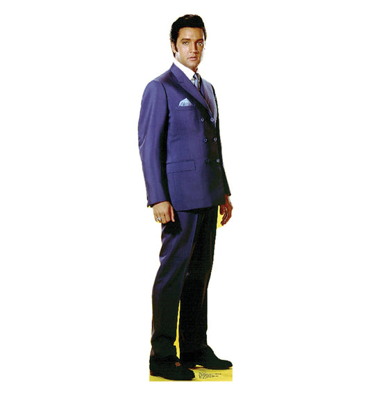 Elvis Double Breasted Coat Cardboard Cutout