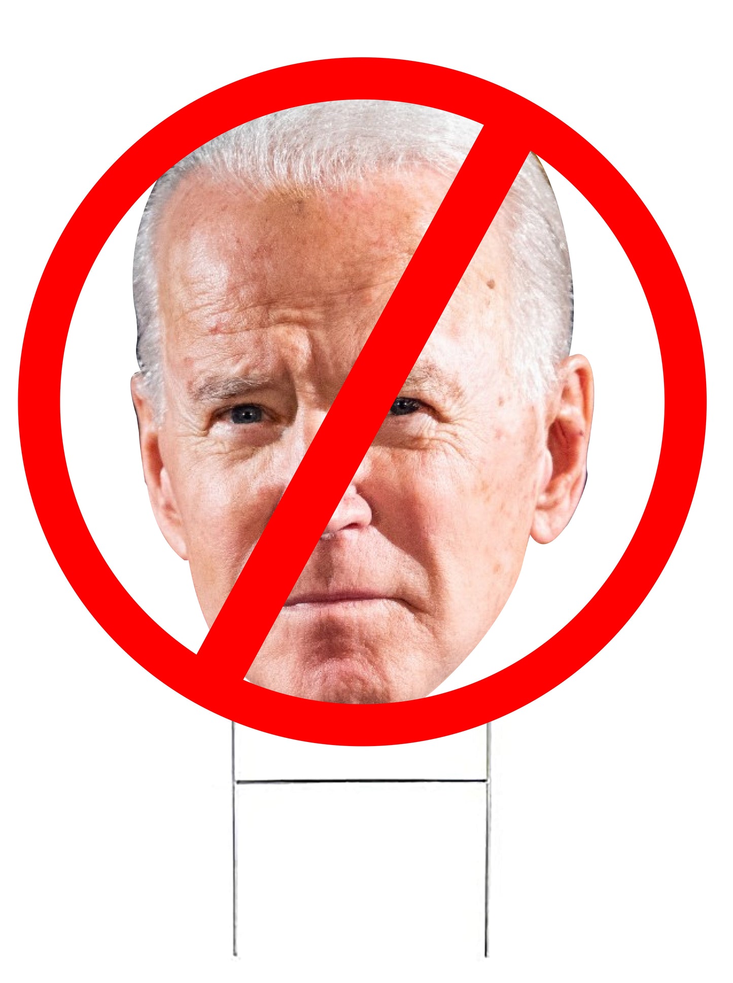 3FT Anti Joe Biden Outdoor Big Head Yard Sign