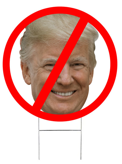 3FT Anti Donald Trump Outdoor Big Head Yard Sign