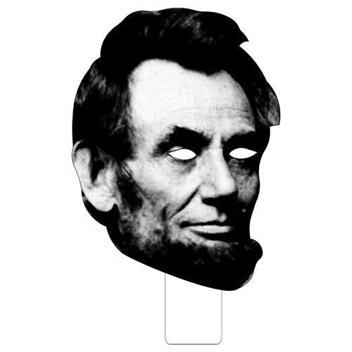 Abraham Lincoln Cardboard Mask