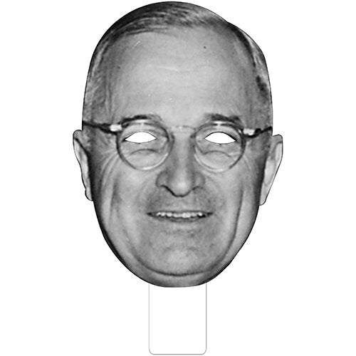 Harry S Truman Cardboard Mask