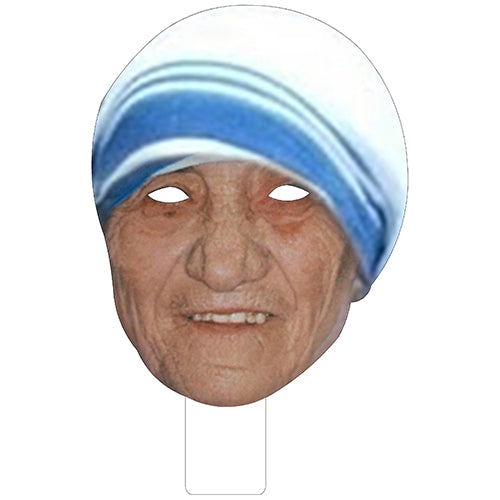 Mother Teresa Cardboard Mask
