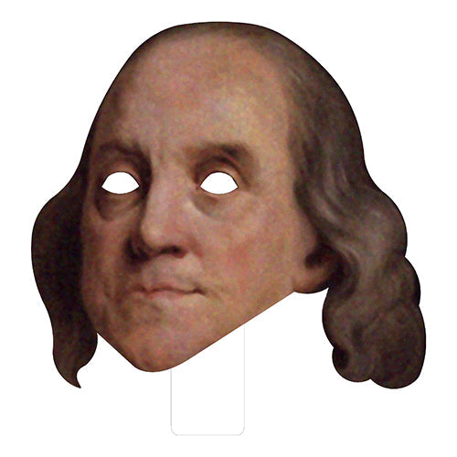 Benjamin Franklin Cardboard Mask
