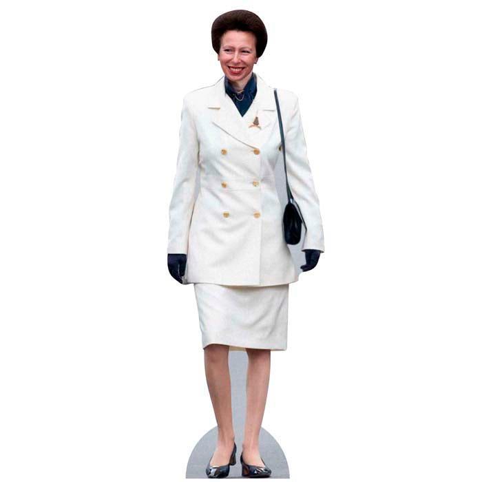 Princess Anne Orange Cardboard Cutout