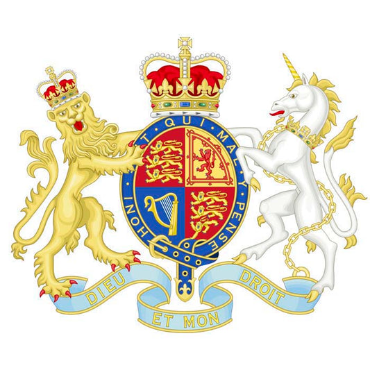 English Coat of Arms British Cardboard Cutout