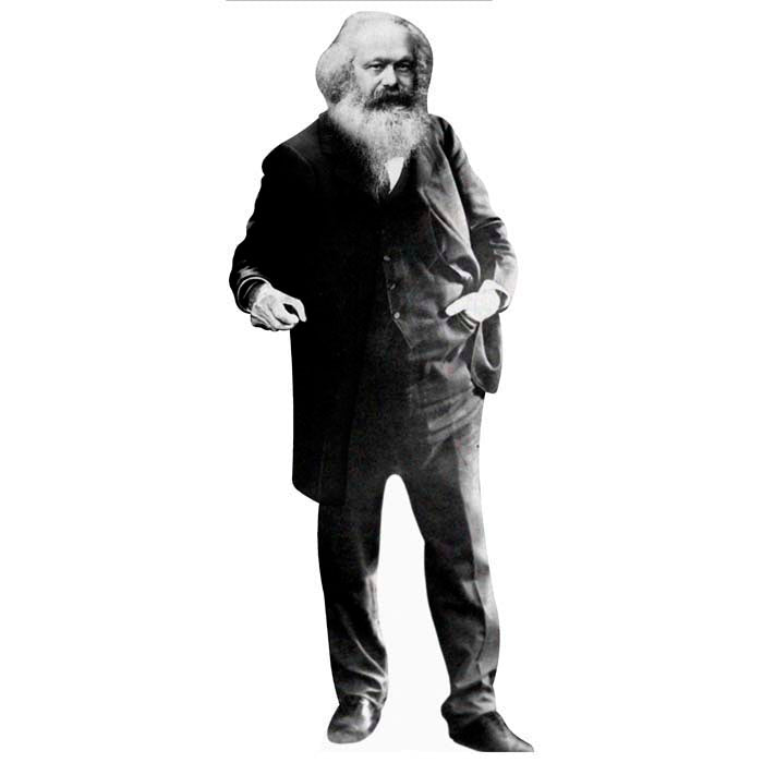 Karl Marx Cardboard Cutout