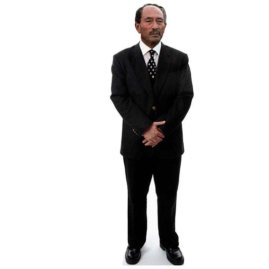 Anwar Sadat Cardboard Cutout