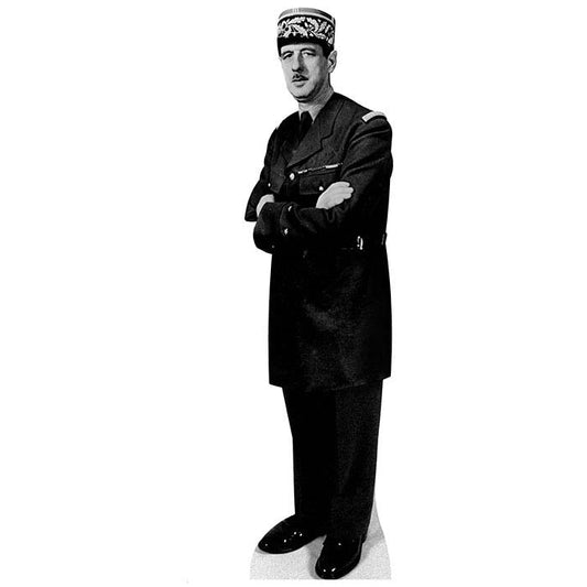 Charles de Gualle Cardboard Cutout