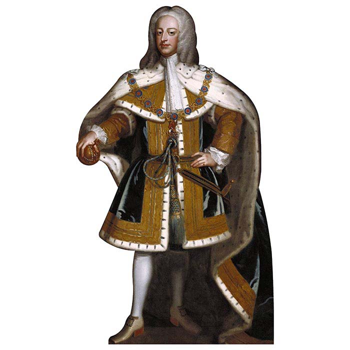 George II Cardboard Cutout