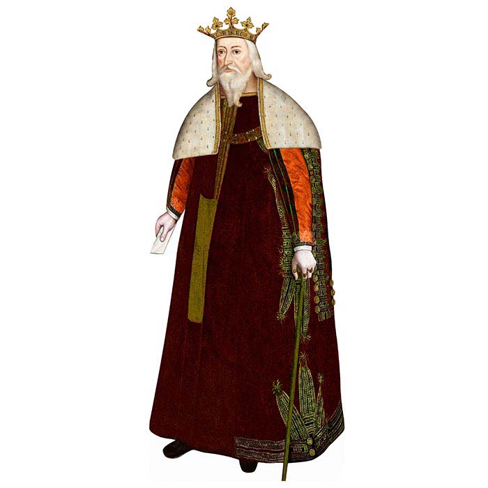 Edward III Cardboard Cutout