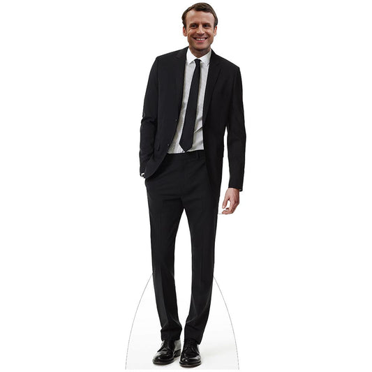 Emmanuel Macron Cardboard Cutout