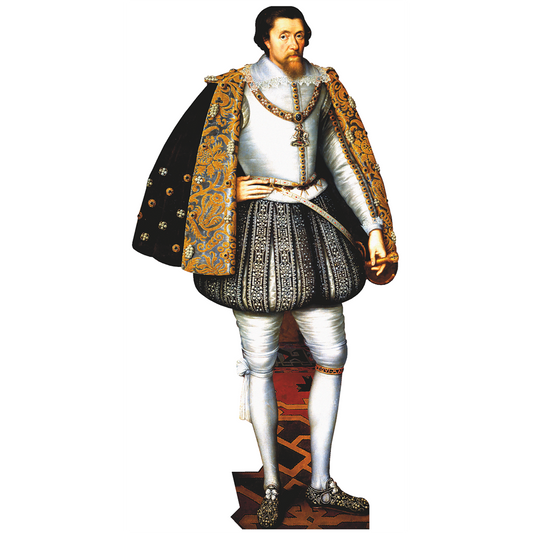 King James VI Cardboard Cutout