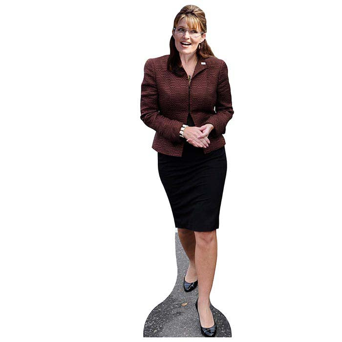 Sarah Palin Red Suit Cardboard Cutout