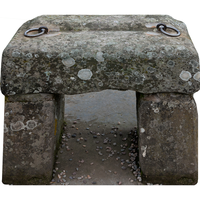 Stone of Scone Destiny Coronation Seat Scotland Cardboard Cutout
