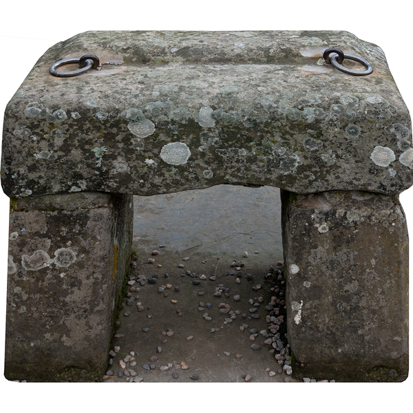 Stone of Scone Destiny Coronation Seat Scotland Cardboard Cutout