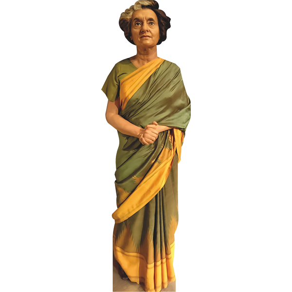 Indira Gandhi First and Only Female Prime Minister India Cardboard Cutout