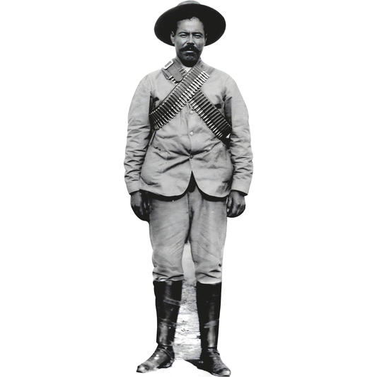 Pancho Villa Bandolier Mexican Revolution Governor Cardboard