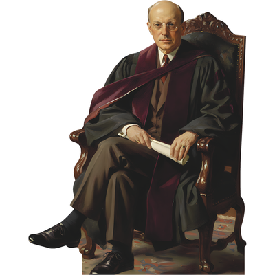 FM Fred Morgan Kirby Philanthropist Cardboard Cutout