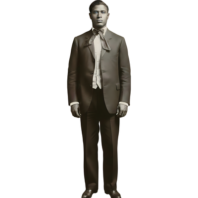 Garrett Morgan Inventor Cardboard Cutout