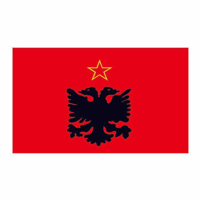Albania Flag Cardboard Cutout