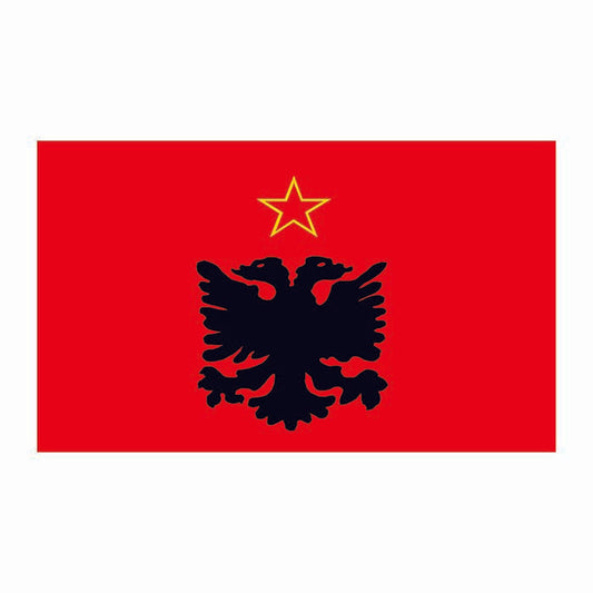 Albania Flag Cardboard Cutout