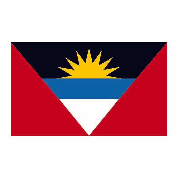 Antigua Flag Cardboard Cutout