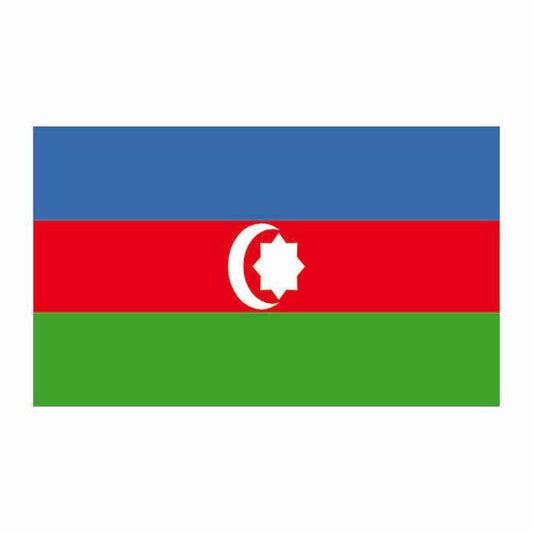 Azerbaijan Flag Cardboard Cutout