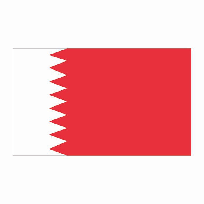 Bahrain Flag Cardboard Cutout