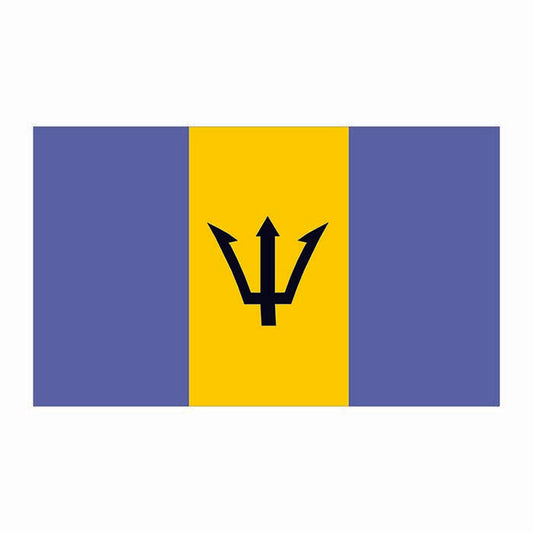 Barbados Flag Cardboard Cutout
