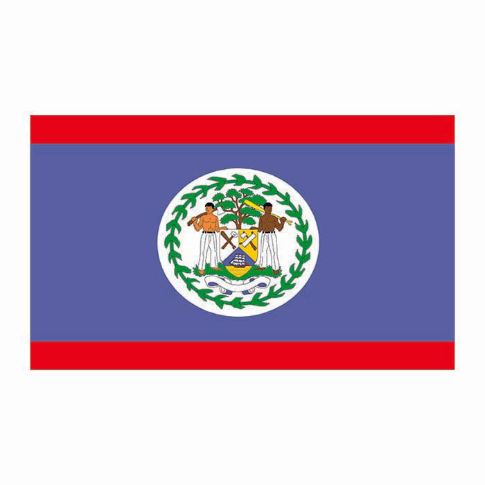 Belize Flag Cardboard Cutout