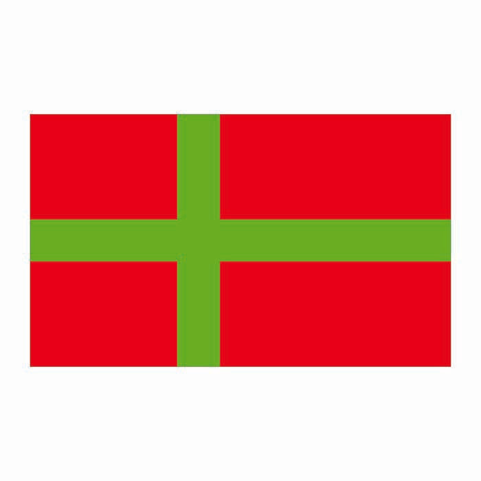 Bornholm Flag Cardboard Cutout